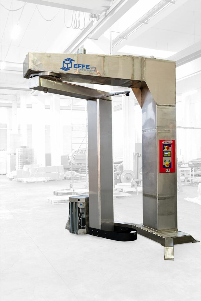 máquina de envoltório de aço para envoltório de paletes