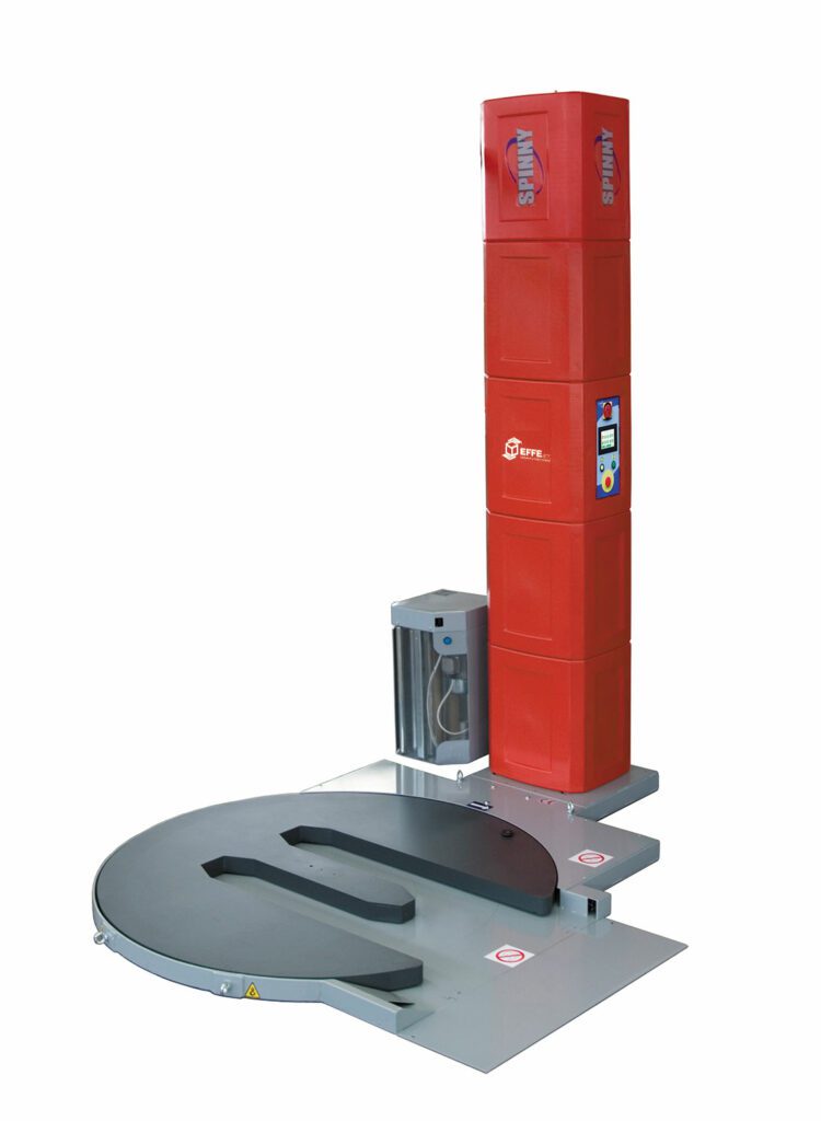 avvolgitrice spinny ingresso transpallet