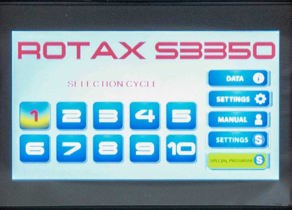 rotax touch screen