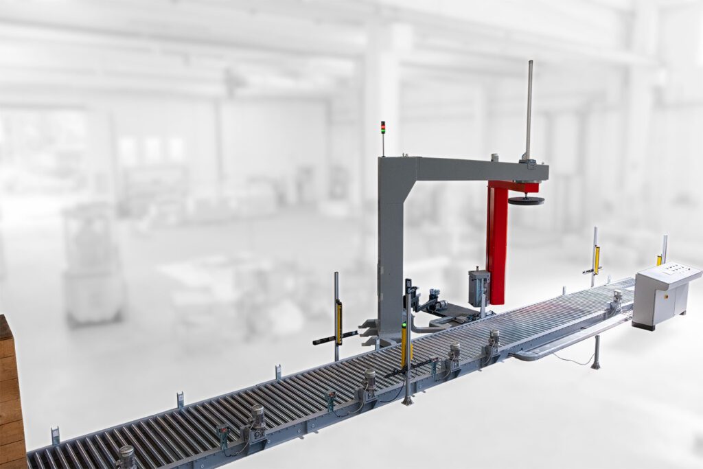 automatische Palettenwickelmaschine